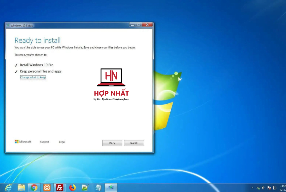 Cài Win tại quận Gò Vấp giá rẻ
